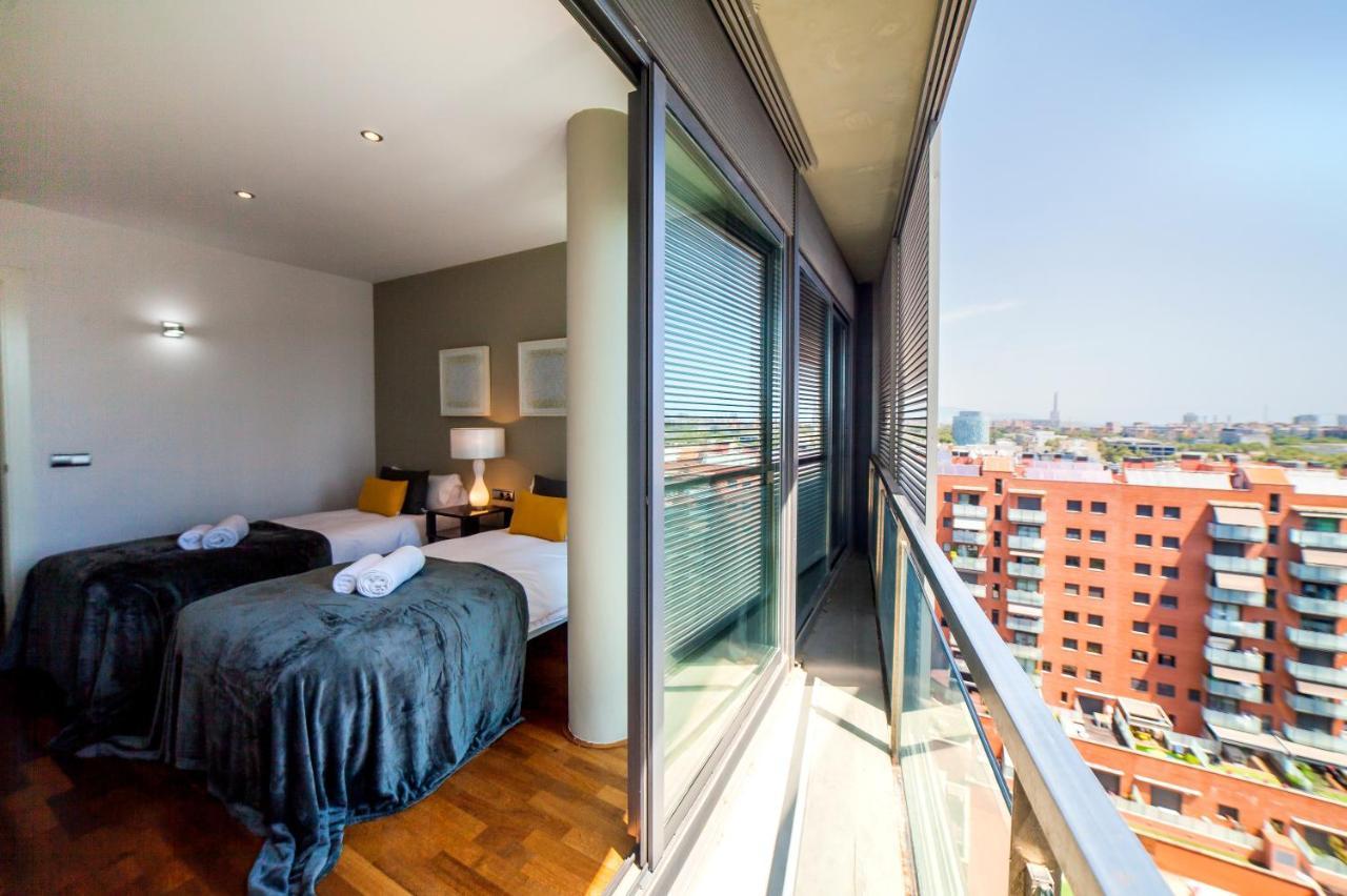 Apartamento Victoria Diagonal Mar Barcelona Exterior foto